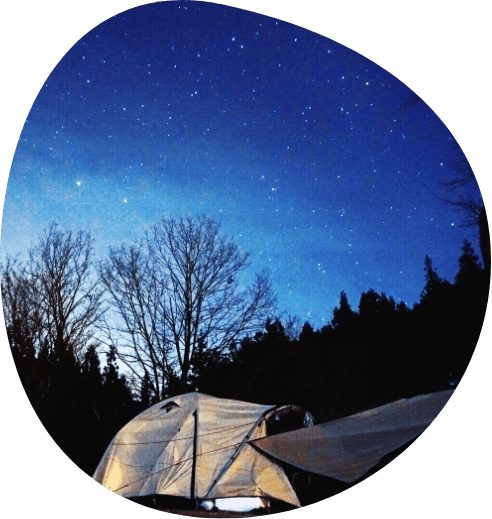 星空キャンプ